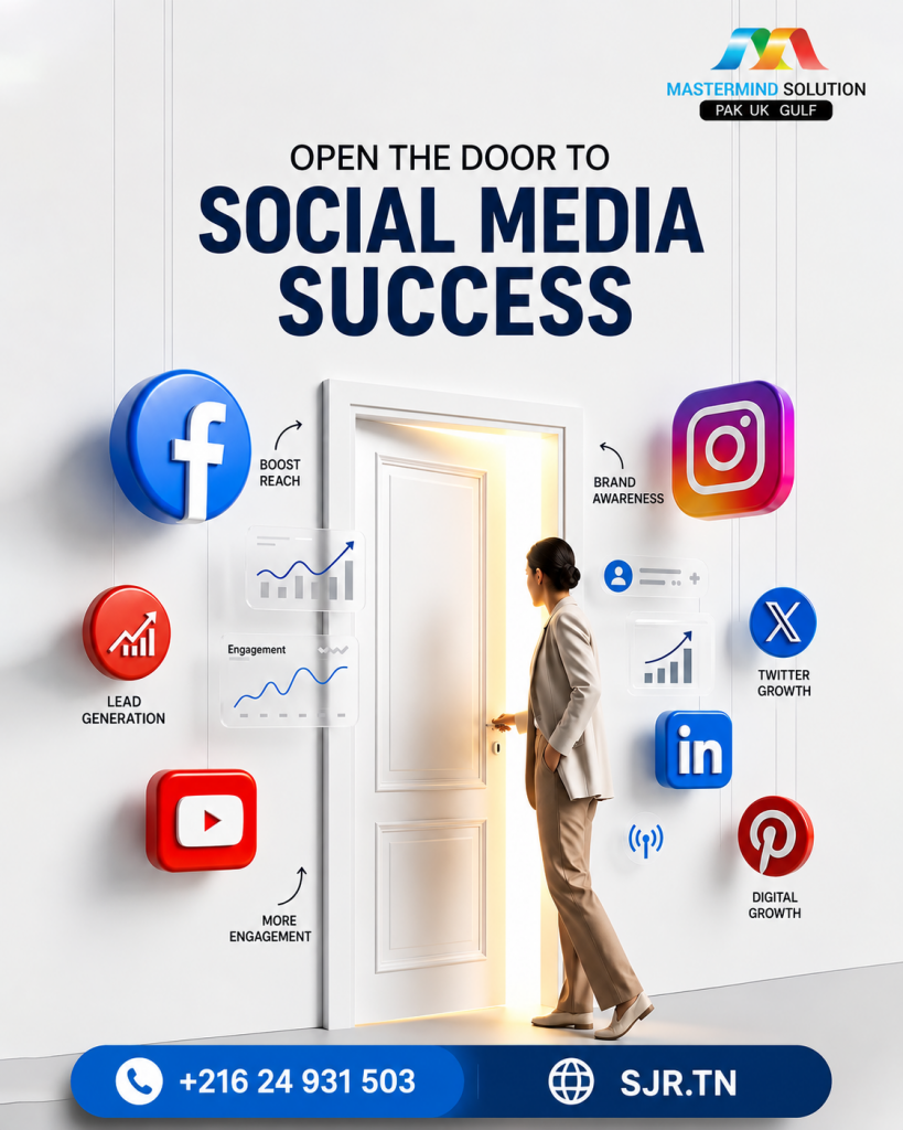 Stratégie de marketing digital en Tunisie – ouvrez la porte du succès sur les réseaux sociaux
